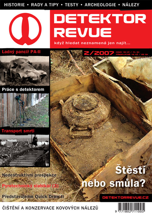 Obálka Detektor revue 2/2007