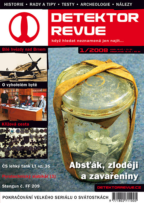 Obálka Detektor revue 1/2008