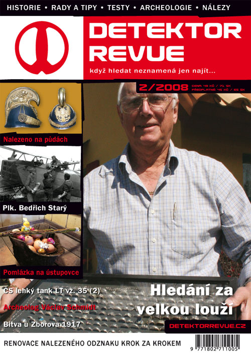 Obálka Detektor revue 2/2008