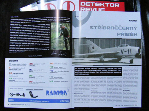 Ukázka z Detektor revue 1/2010