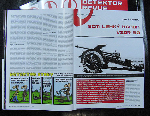 Ukázka z Detektor revue 1/2010