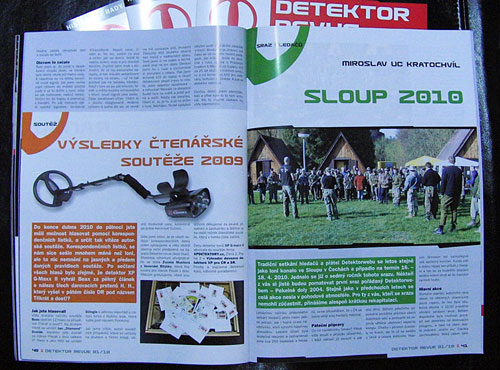 Ukázka z Detektor revue 1/2010