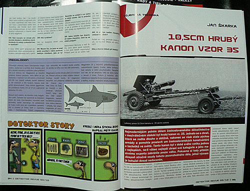 Ukázka z Detektor revue 3/2010