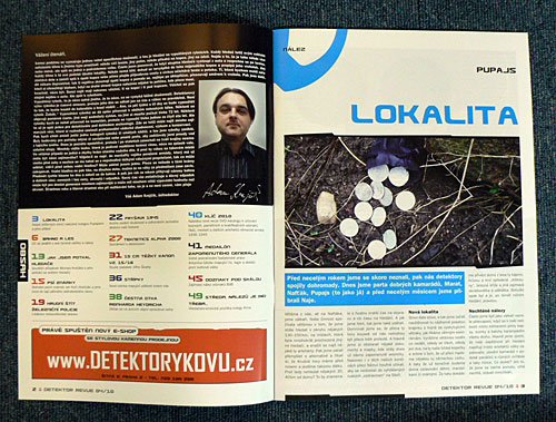 Ukázka z Detektor revue 4/2010
