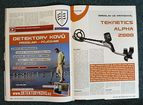 Ukázka z Detektor revue 4/2010
