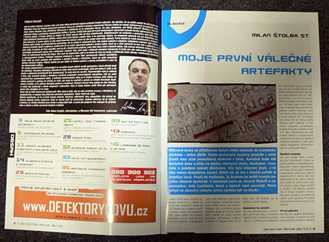Ukázka z Detektor revue 6/2010