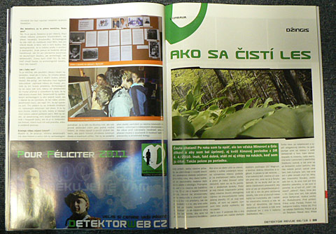 Ukázka z Detektor revue 6/2010