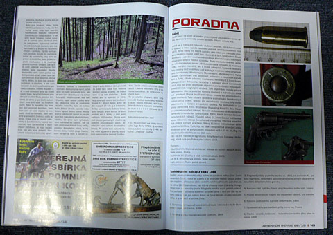 Ukázka z Detektor revue 6/2010