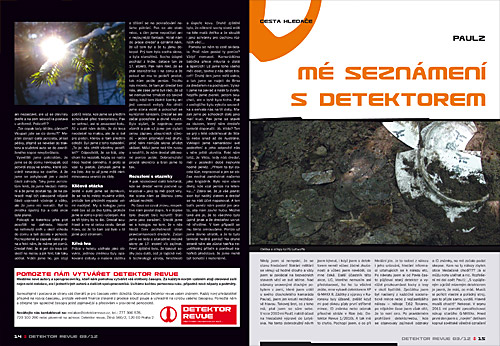 Ukázka z Detektor revue 3/2012