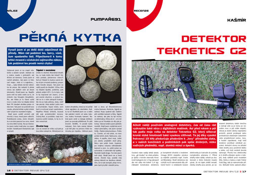 Ukázka z Detektor revue 4/2012