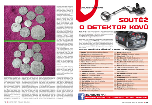 Ukázka z Detektor revue 6/2012