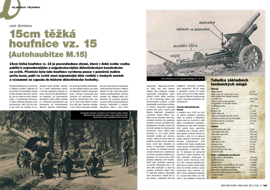 Ukázka z Detektor revue 4/2013