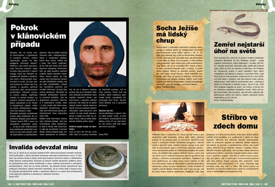 Ukázka z Detektor revue 6/2013