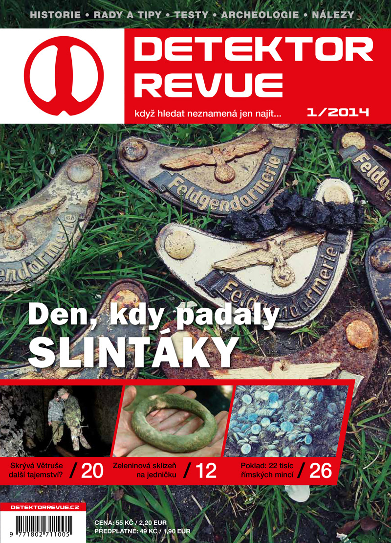 Obálka Detektor revue 1/2014