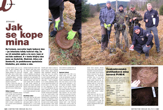 Ukázka z Detektor revue 1/2014