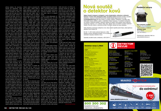 Ukázka z Detektor revue 1/2014