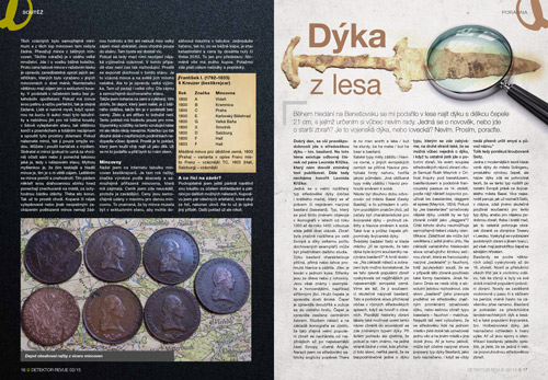 Ukázka z Detektor revue 2/2015