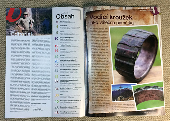 Ukázka z Detektor revue 4/2015