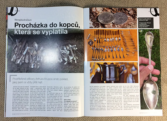 Ukázka z Detektor revue 4/2015