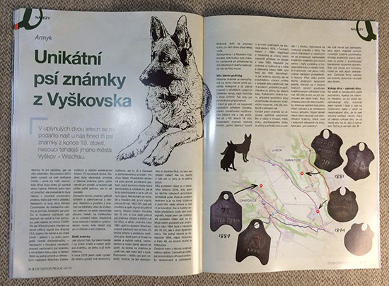 Ukázka z Detektor revue 4/2015