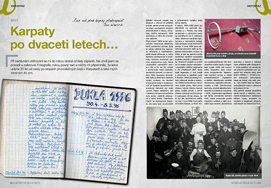 Ukázka z Detektor revue 5/2015