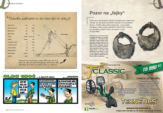 Ukázka z Detektor revue 5/2015