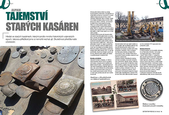 Ukázka z Detektor revue 1/2018