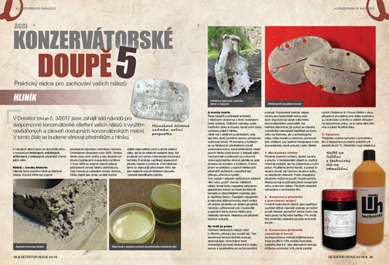 Ukázka z Detektor revue 1/2018
