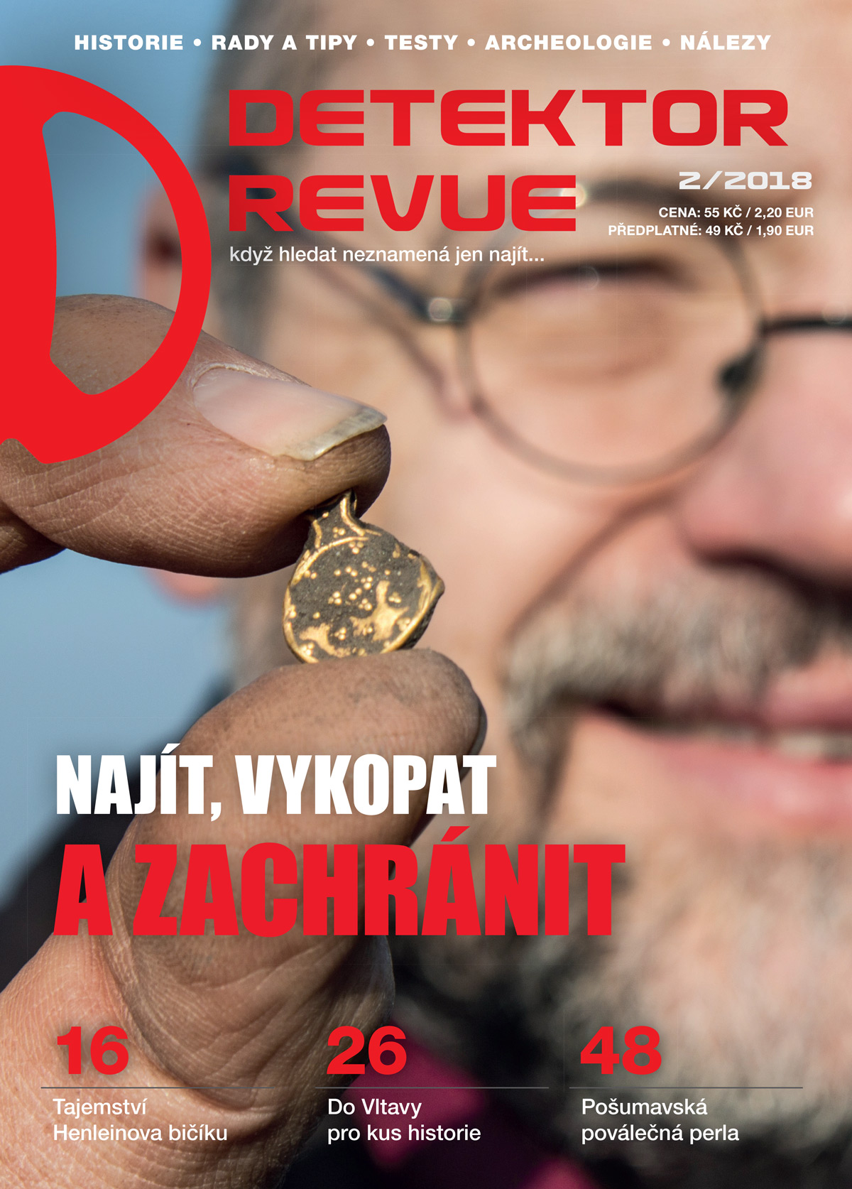 Obálka Detektor revue 2/2018