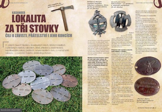Ukázka z Detektor revue 2/2018