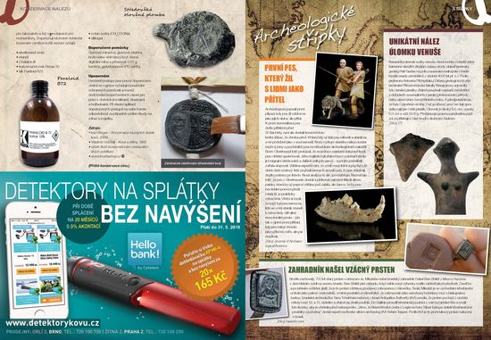 Ukázka z Detektor revue 2/2018