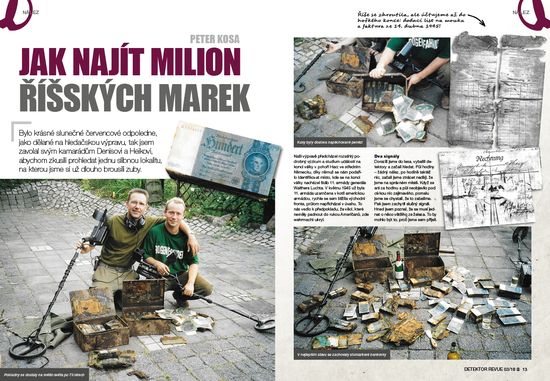 Ukázka z Detektor revue 3/2018
