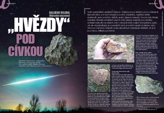 Ukázka z Detektor revue 3/2018