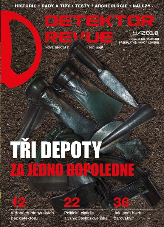 Obálka Detektor revue 4/2018