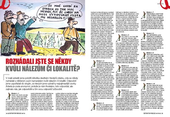 Ukázka z Detektor revue 4/2018