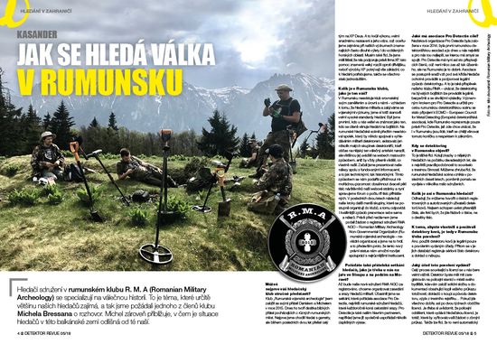 Ukázka z Detektor revue 5/2018