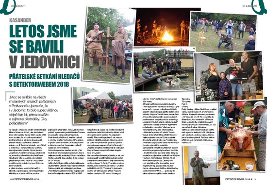 Ukázka z Detektor revue 5/2018