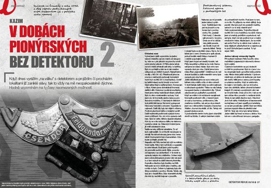 Ukázka z Detektor revue 5/2018