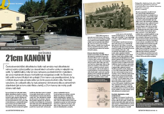 Ukázka z Detektor revue 5/2018