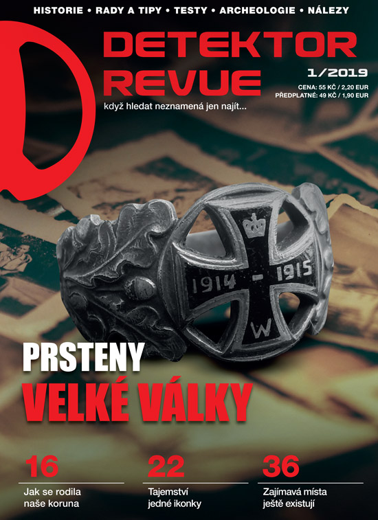 Obálka Detektor revue 1/2019