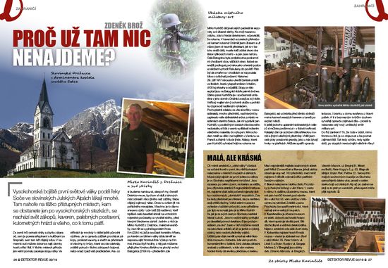 Ukázka z Detektor revue 2/2019