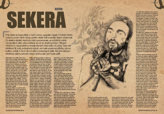 Ukázka z Detektor revue 2/2019
