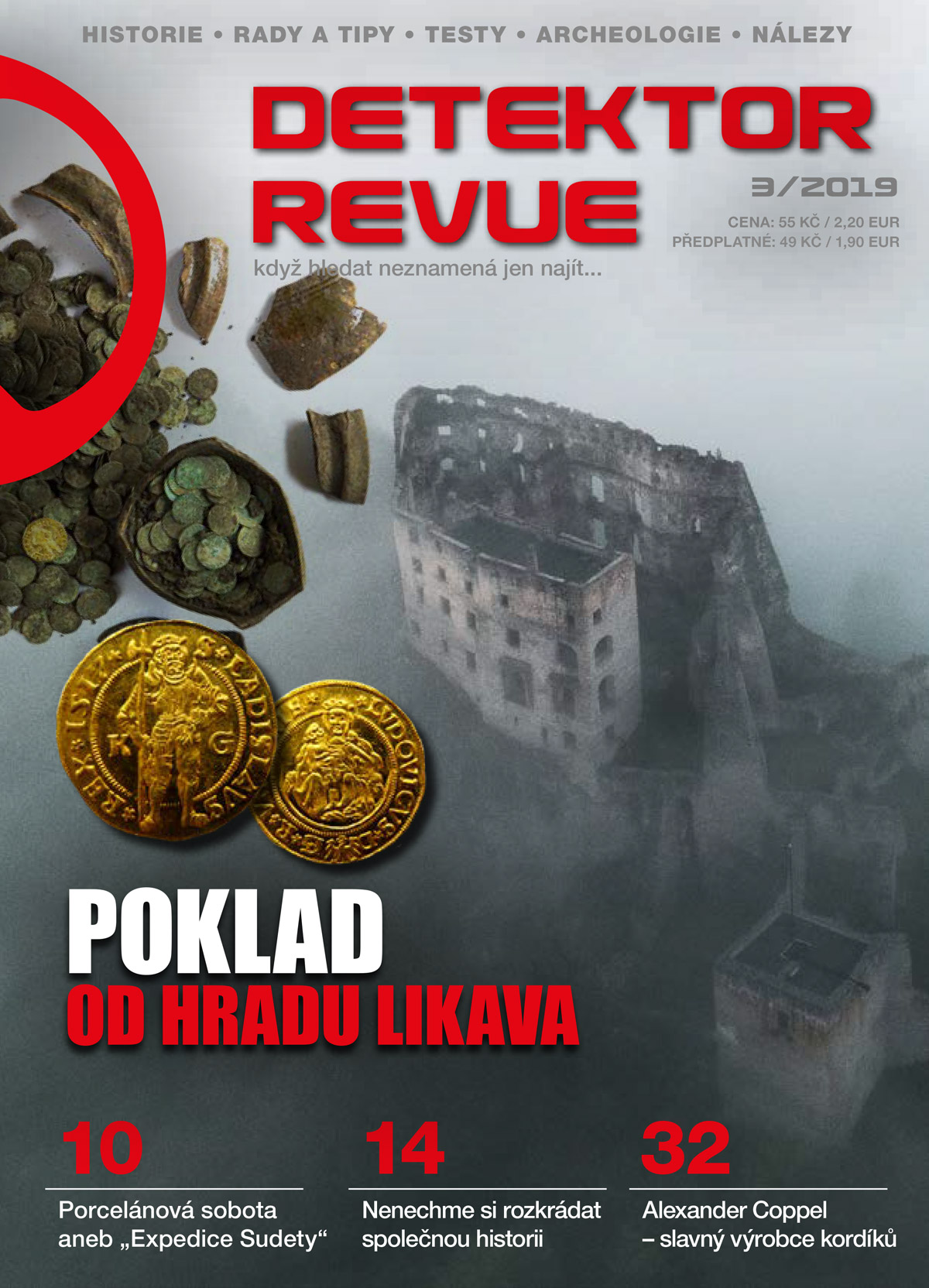 Obálka Detektor revue 3/2019