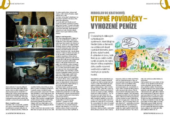 Ukázka z Detektor revue 3/2019