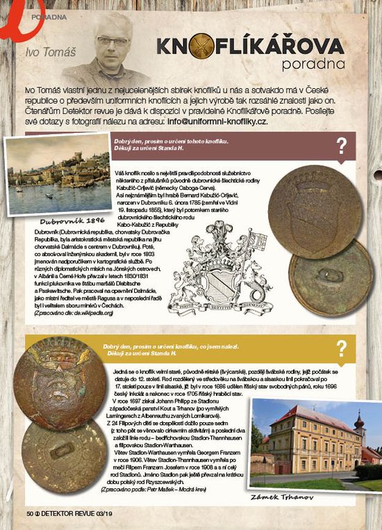 Ukázka z Detektor revue 3/2019