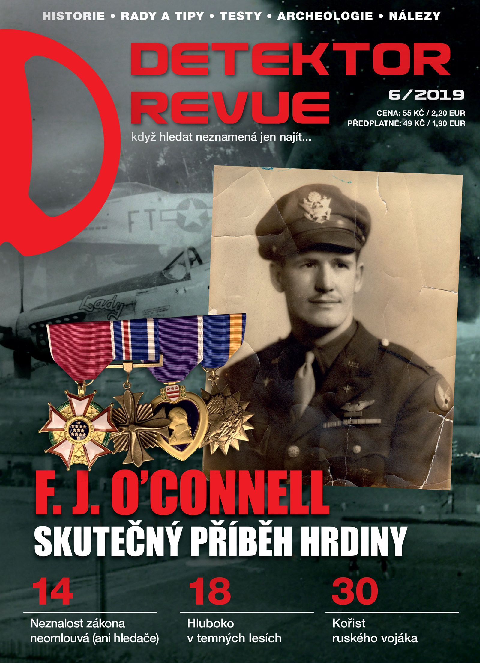 Obálka Detektor revue 6/2019
